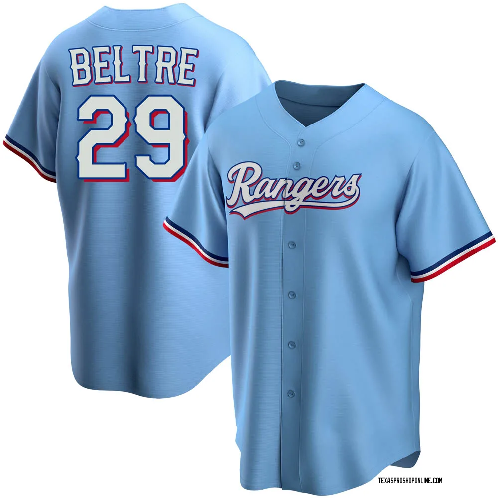 Adrian Beltre #29 Texas Rangers Light Blue PRINT BASEBALL JERSEY-S -  Jerseys & Cleats, Facebook Marketplace