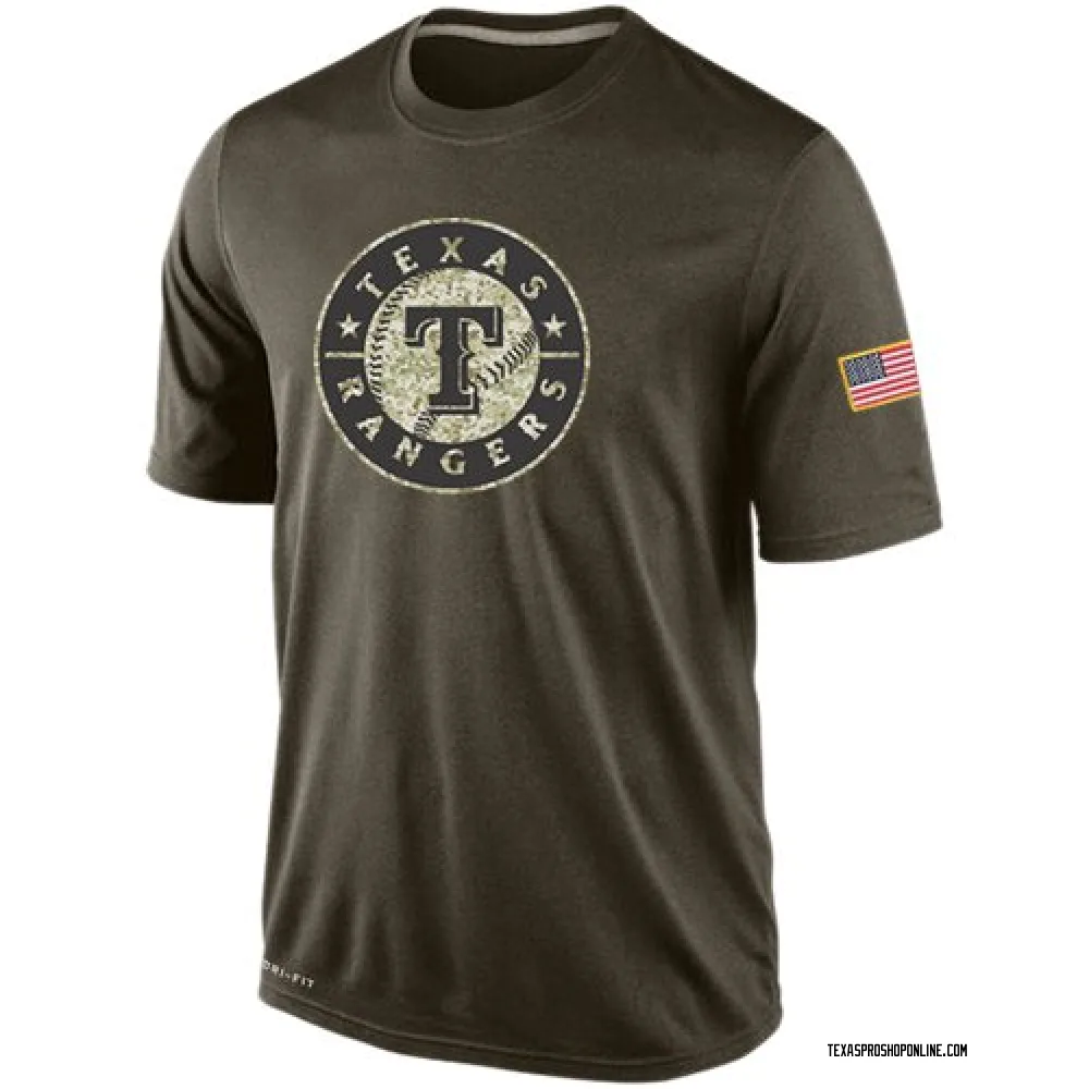 Nike / Men's Texas Rangers Royal Legend Velocity T-Shirt